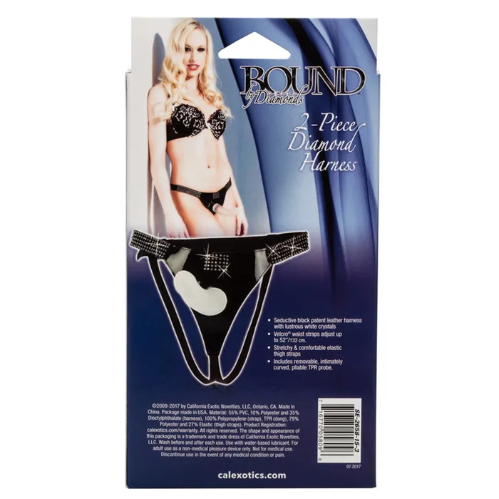 2 Piece Diamond Harness | California Exotic Female Sex Toys