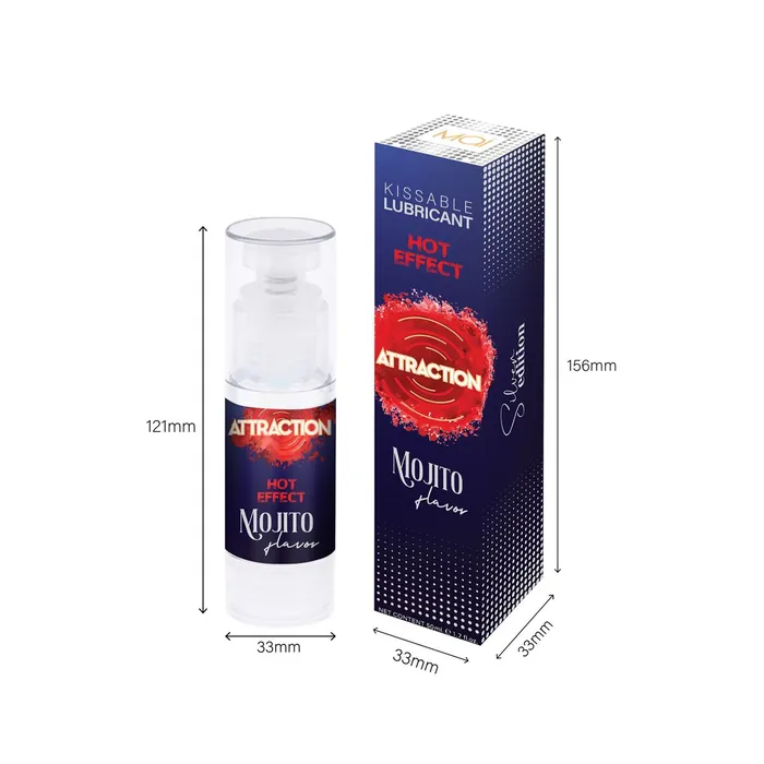 Attraction Lubrificante Attraction Mojito | Vibrators