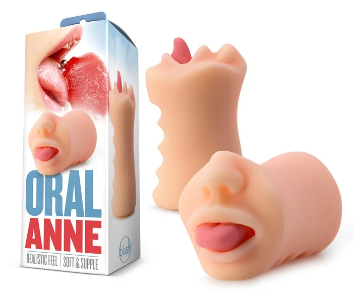 Blush Male Sex Toys X5 Men Oral Anne Vanilla