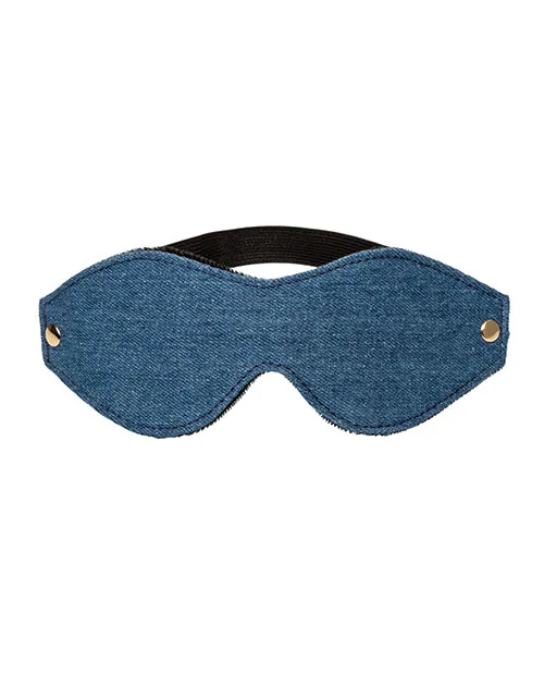CalExotics Vibrators | Ride 'em Premium Denim Collection Eye Mask Blindfold
