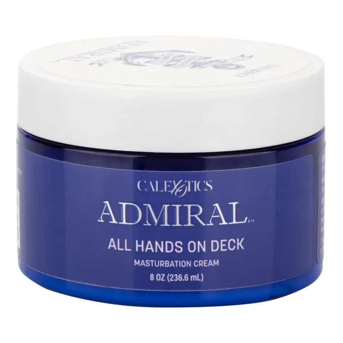 Female Sex Toys | CalExotics Admiral All Hands on Deck Masturbation Cream 8 Oz