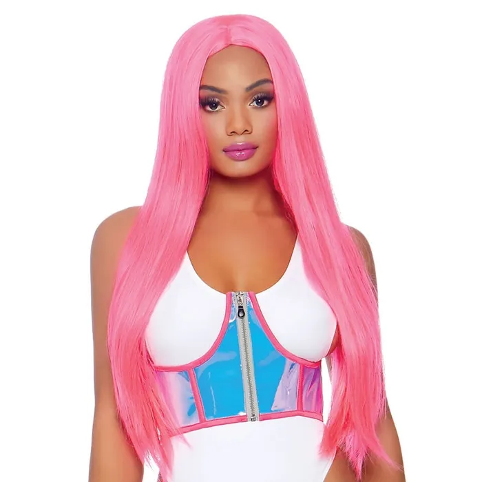 Leg Avenue Vibrators Holographic Underbust Corset Ml