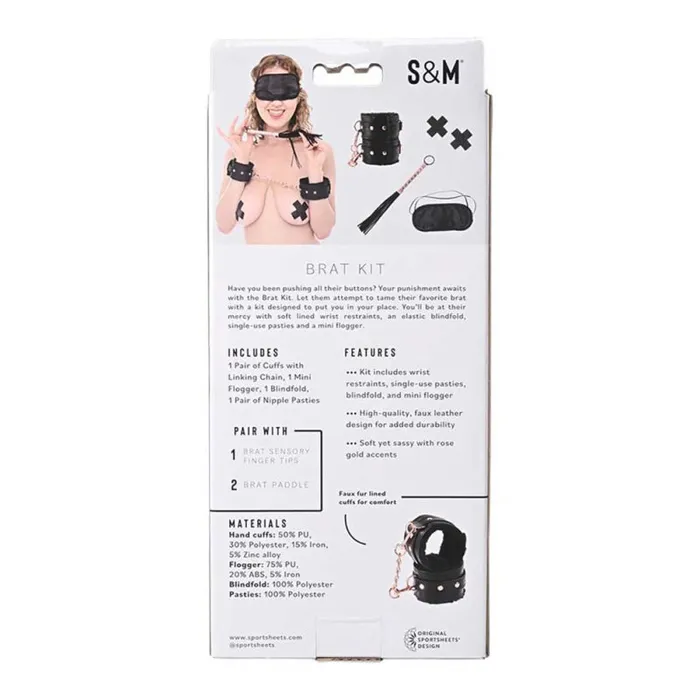 Sportsheets Anal | Brat Kit - Black
