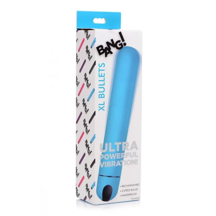 XR Brands Bang Vibrators | Bang XL Bullet Vibrator - Blue