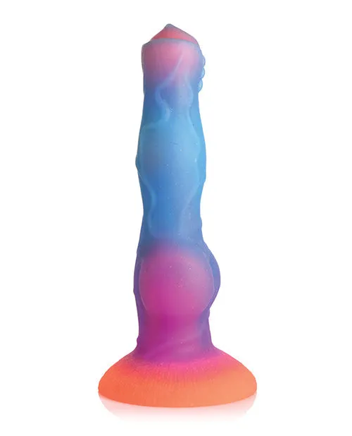 XR Brands Dildos | Space Cock Glow In The Dark Silicone Fantasy Dildo by Creature Cocks