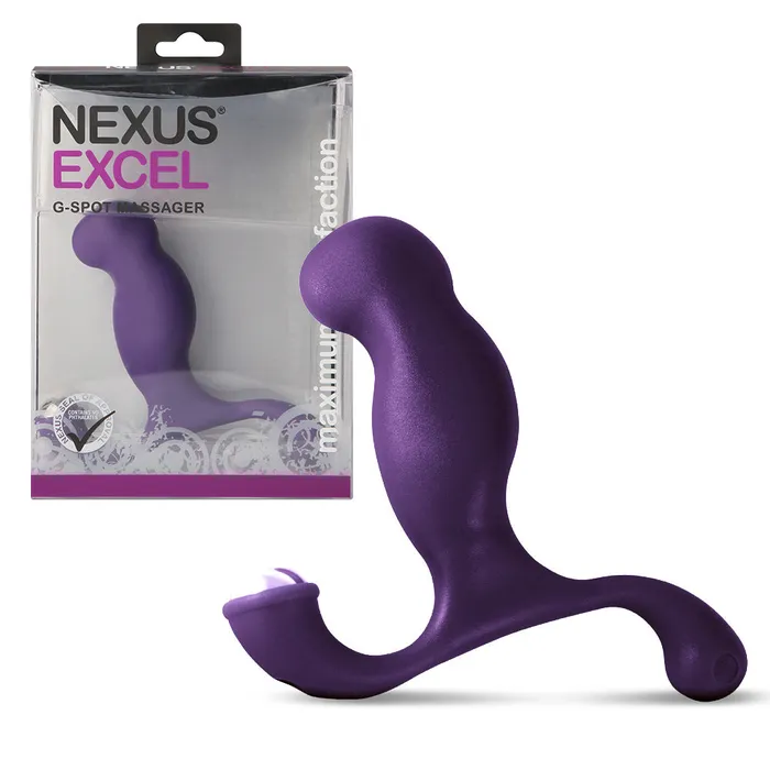 Nexus Excel Prostate Massager Purple Nexus Anal
