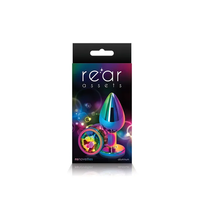 nsnovelties Anal Rear Assets Multicolor Medium Rainbow