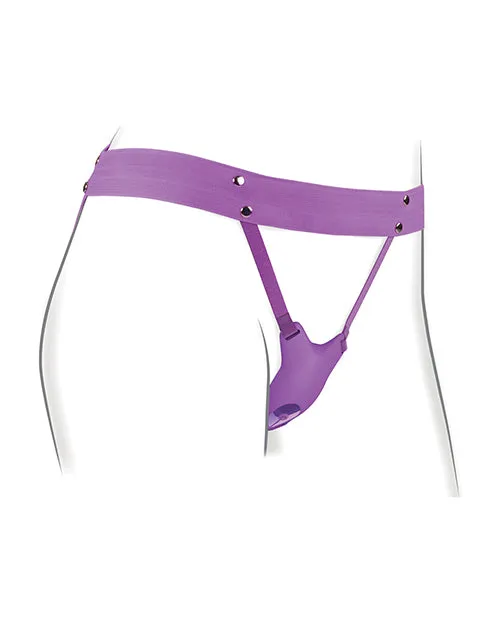 Pipedream Products Female Sex Toys Fantasy For Her Ultimate Butterfly Strap On Purple
