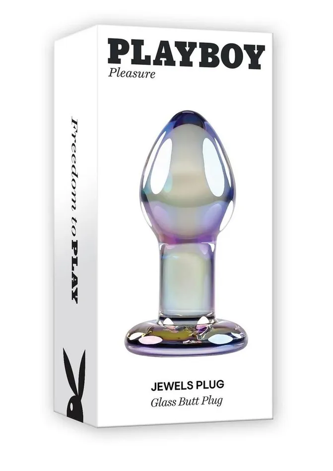 Playboy Anal Playboy Jewels Glass Plug