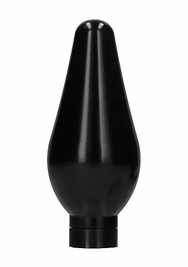 Anal wd Interchangeable Butt Plug Rounded Medium Black SHOTS AMERICA