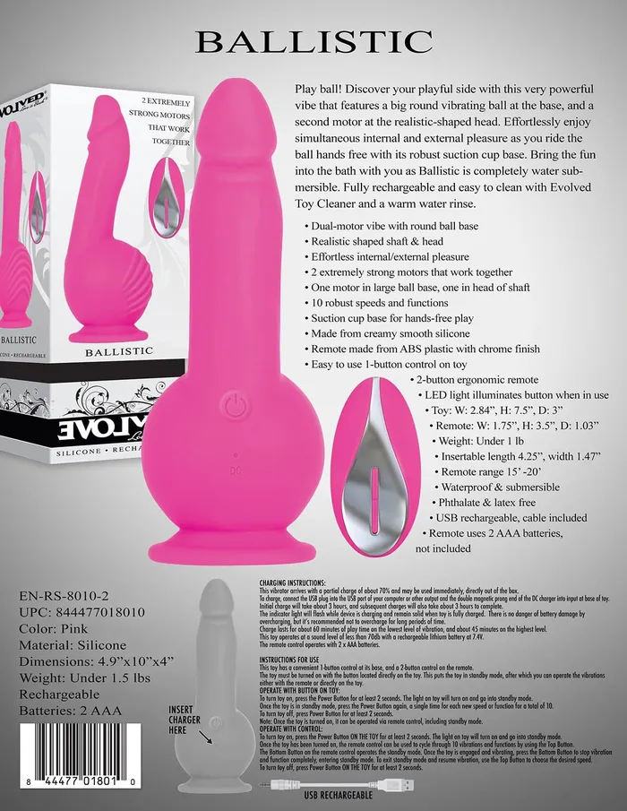 Evolved Novelties Ballistic Vibrators