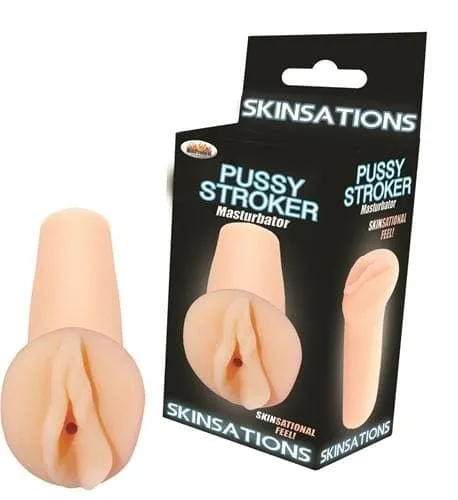 Male Sex Toys Hott Products Skinsations Pussy Stroker Masturbator