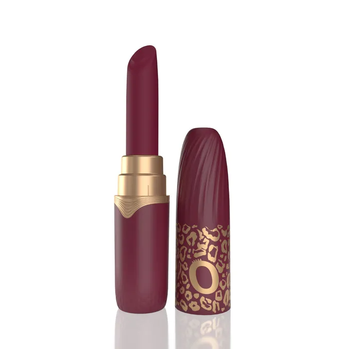 My Secret Premium Rechargeable Vibrating Lipstick Merlot Screaming O Female Sex Toys
