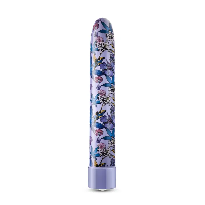 Vibrators Blush Limited Addiction Floradelic 7 Inch Rechargeable Vibe Purple