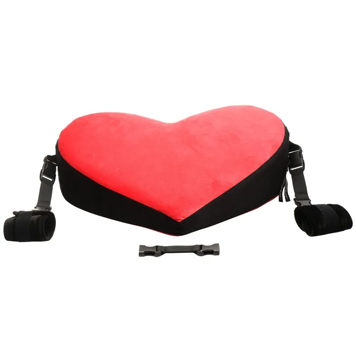 XR Bedroom Bliss Bondage Love Pillow Blackred Vibrators XR Bedroom Bliss Bondage Love Pillow Blackred Vibrators