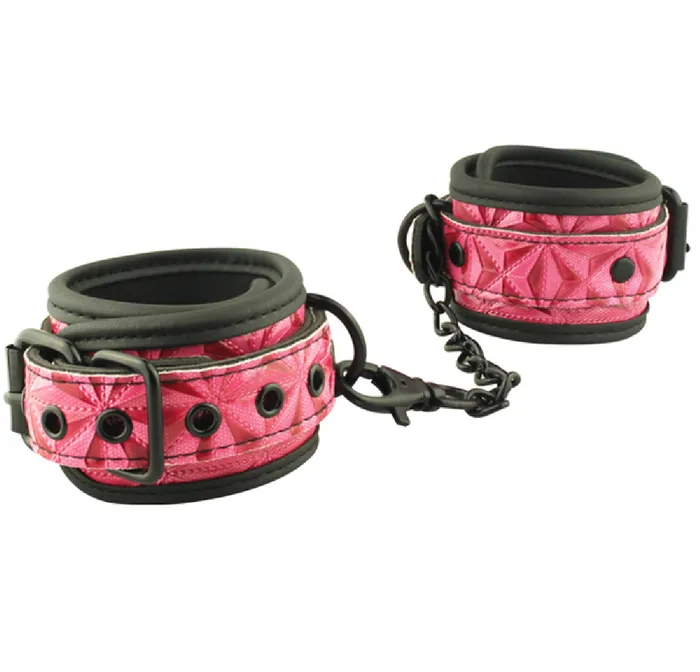 Couples Xsales Wrists Cuffs Pink Bondage Sex Toy Adult Orgasm Pleasure