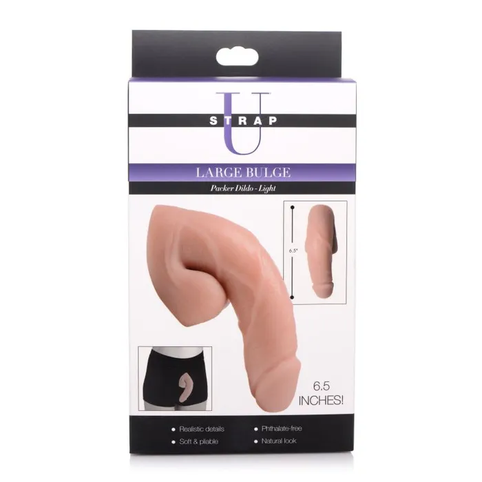 Dildos Strap U Large Bulge Soft Packer Dildo Light