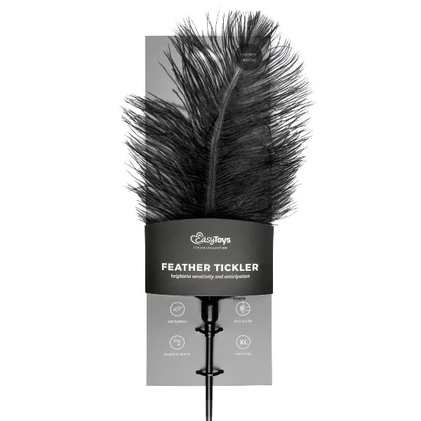 Fetish Collection Anal Black Feather Tickler Fetish Collection Anal Black Feather Tickler
