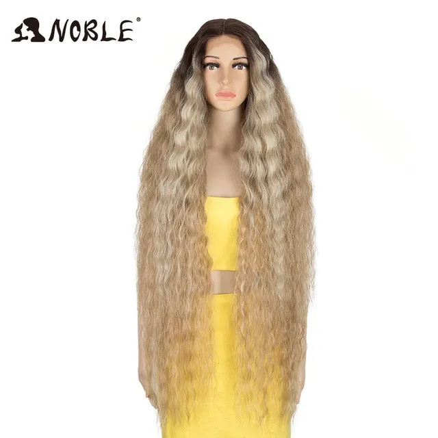 Javaughn69ways Noble Cosplay Synthetic Lace Wig Long Curly Wig Cosplay 613 WIG 42 Inch Ombre Blonde color Wig Synthetic Lace Wigs For Women Anal Javaughn69ways Noble Cosplay Synthetic Lace Wig Long Curly Wig Cosplay 613 WIG 42 Inch Ombre Blonde color Wig Synthetic Lace Wigs For Women Anal