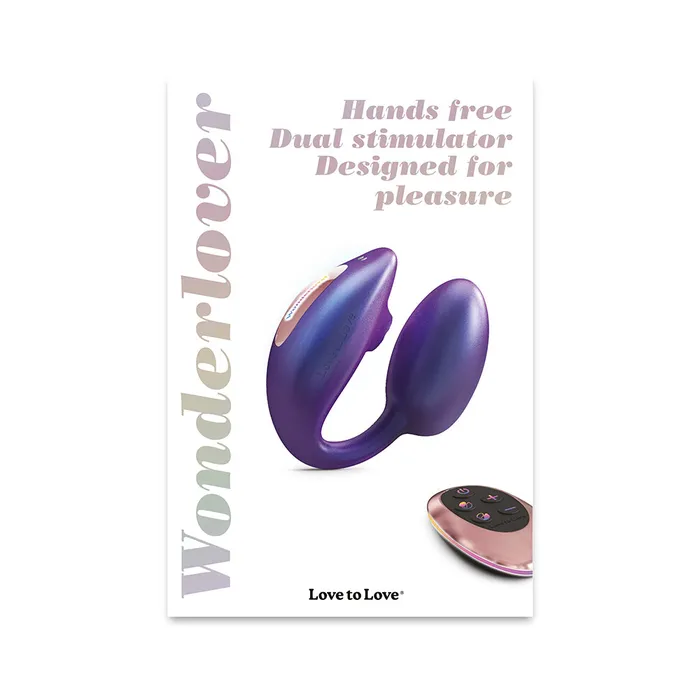 Love to Love Love to Love Wonderlover wRemote Iridescent Night Vibrators