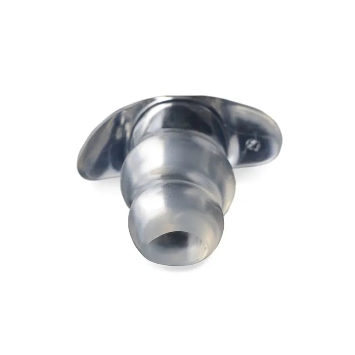 Male Sex Toys Master Series Clear View Hollow Anal Plug Large