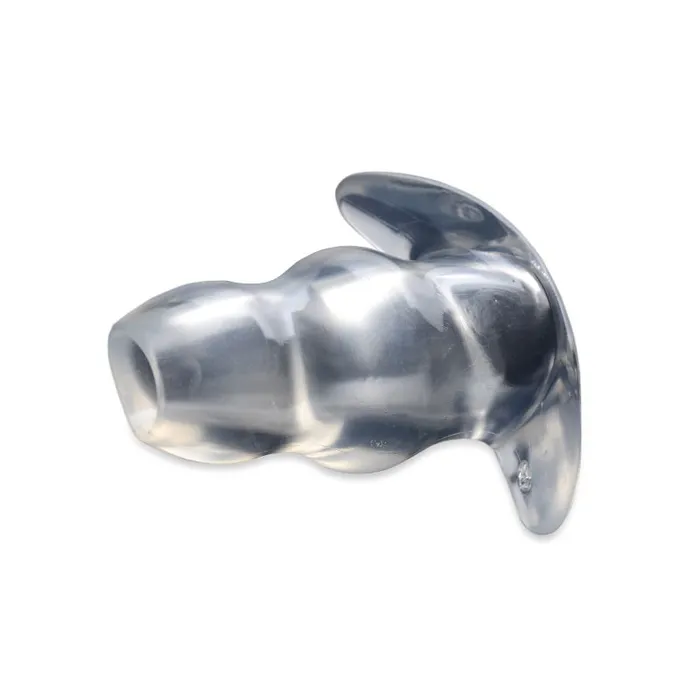 Male Sex Toys Master Series Clear View Hollow Anal Plug Large