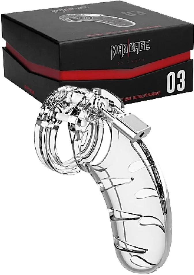 Male Sex Toys Shots Media Model 03 Chastity 45 Cock Cage
