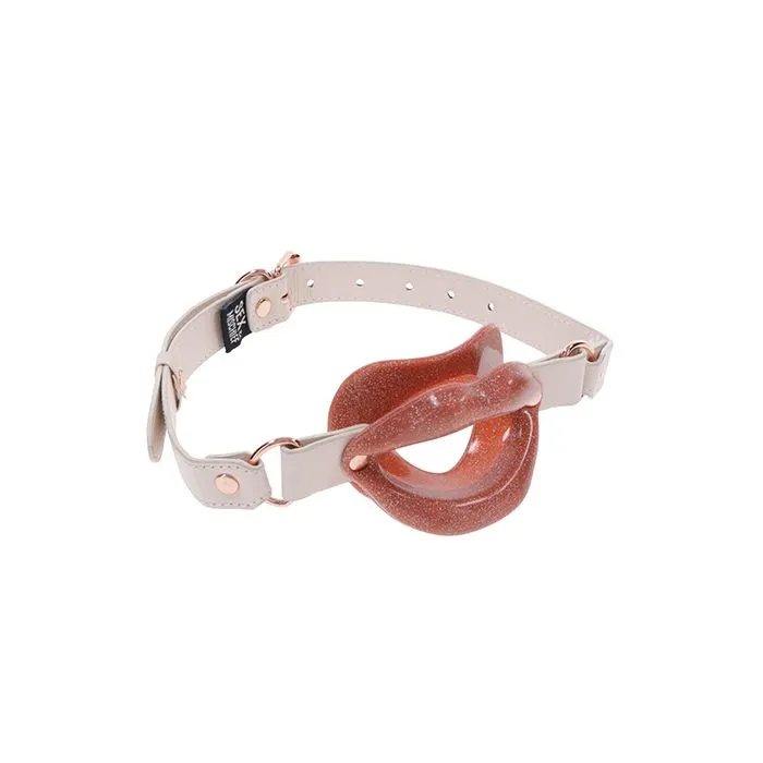 Sportsheets Peaches n CreaMe Silicone Lips Gag Female Sex Toys