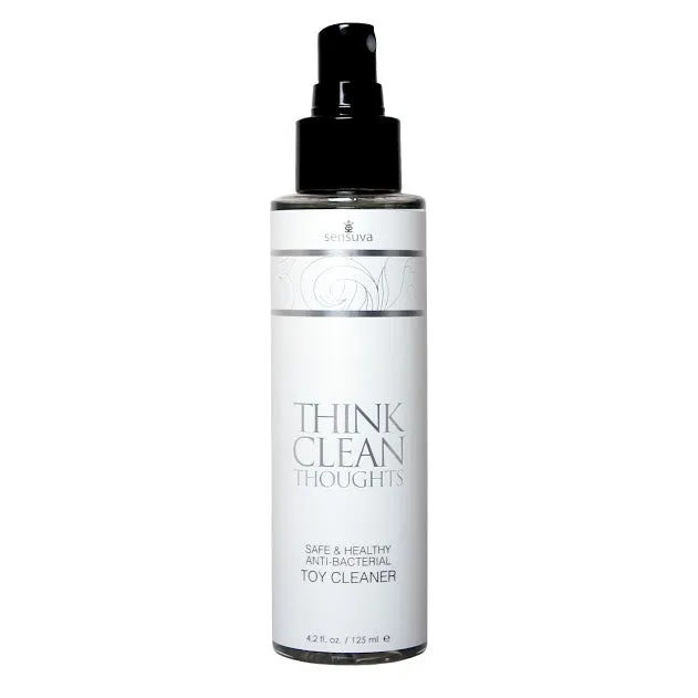 Think Clean Thoughts Toy Cleaner 42 Oz Sensuva Vibrators