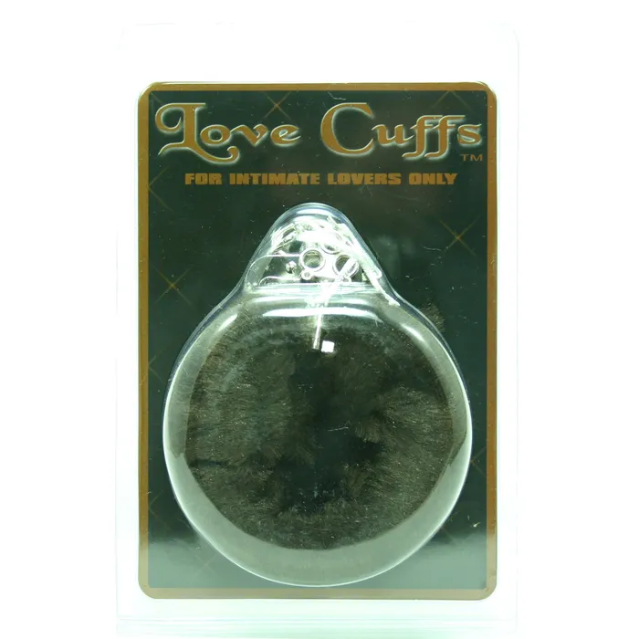 Vibrators Golden Triangle Plush Love Cuffs Brown